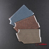 Reflective Carbon Fiber Interior Door Handle Trim Overlay for Mustang 2015-2023