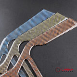 Reflective Carbon Fiber Multimedia Radio Trim Overlay for Mustang 2015-2023