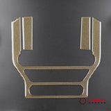 Reflective Carbon Fiber Multimedia Radio Trim Overlay for Mustang 2015-2023
