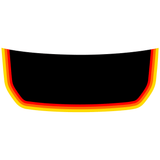 Retro Stripes Hood Overlay (Matte or Gloss) - 2021+ Bronco