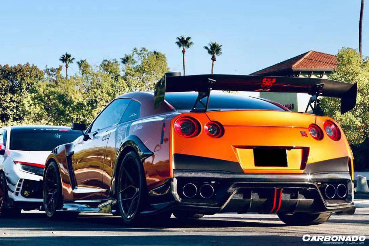 2008-2021 Nissan GTR R35 CBA  DBA  EBA VA Style Rear Fender Flare