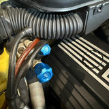 BMW Billet AC Service Port Caps