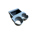 E46 Dual Rear Cupholder