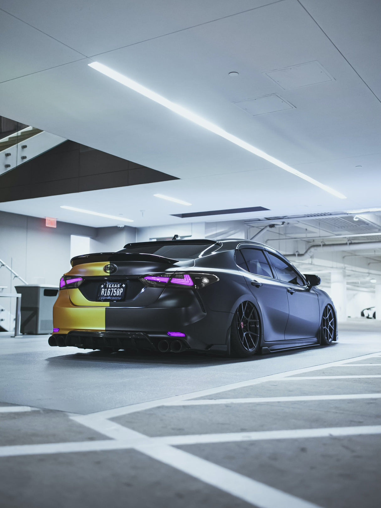 2018-2023 Toyota Camry LED Tail Lights Nike Style RGB