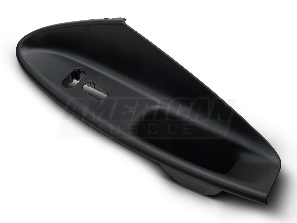 OPR Door Panel Insert; Passenger Side; Black (94-04 Mustang GT Coupe, V6 Coupe; 99-01 Mustang Cobra Coupe)