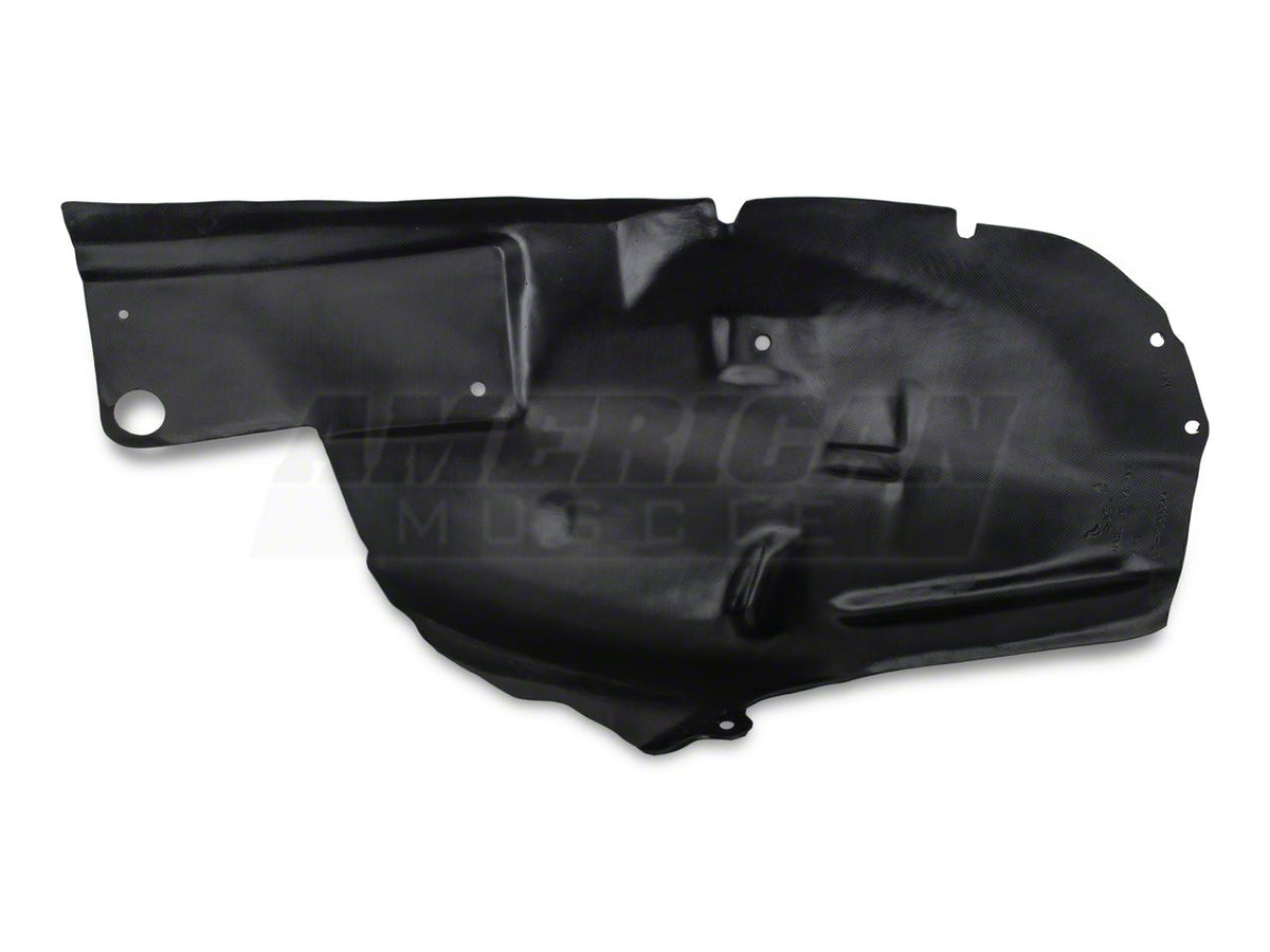OPR Inner Fender Liner; Front Section; Passenger Side (05-09 Mustang V6)