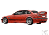 Rieger BMW E36 Sedan GT Wing wo/3rd Brake Light - K2 Industries