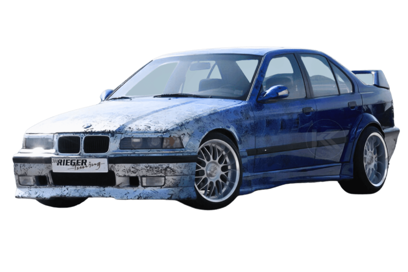 Rieger BMW E36 Sedan/Wagon Side Skirts V2 - K2 Industries