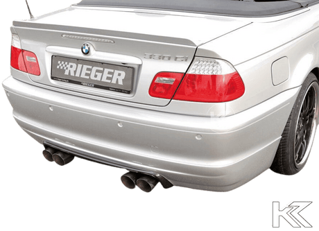 Rieger BMW E46 Convertible Rear Flap Spoiler - K2 Industries