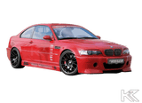 Rieger BMW E46 Splitter for CS-Look Front Bumper - K2 Industries
