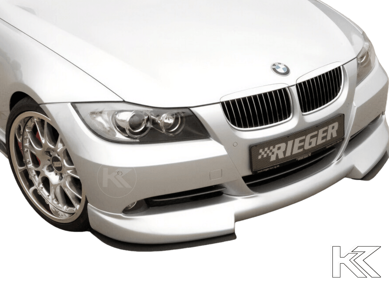 Rieger BMW E90/91 Front Splitter for Rieger Front Lip 53400 - K2 Industries