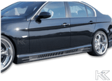 Rieger E90/91 Side Skirts - Vented Type 1 - K2 Industries