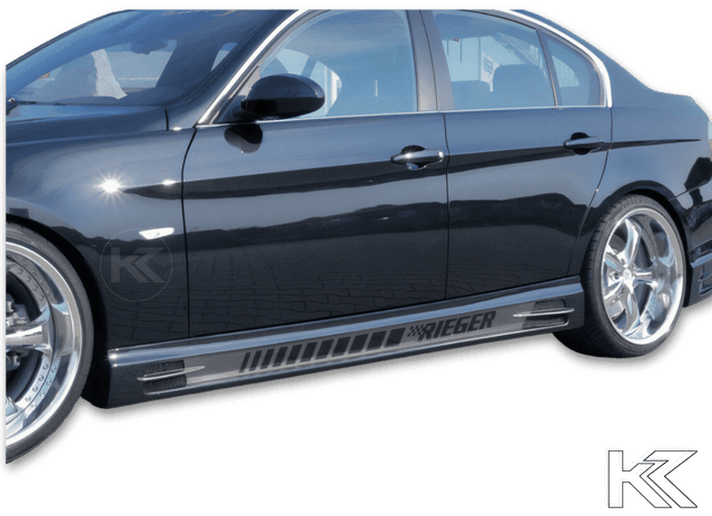 Rieger E90/91 Side Skirts - Vented Type 1 - K2 Industries