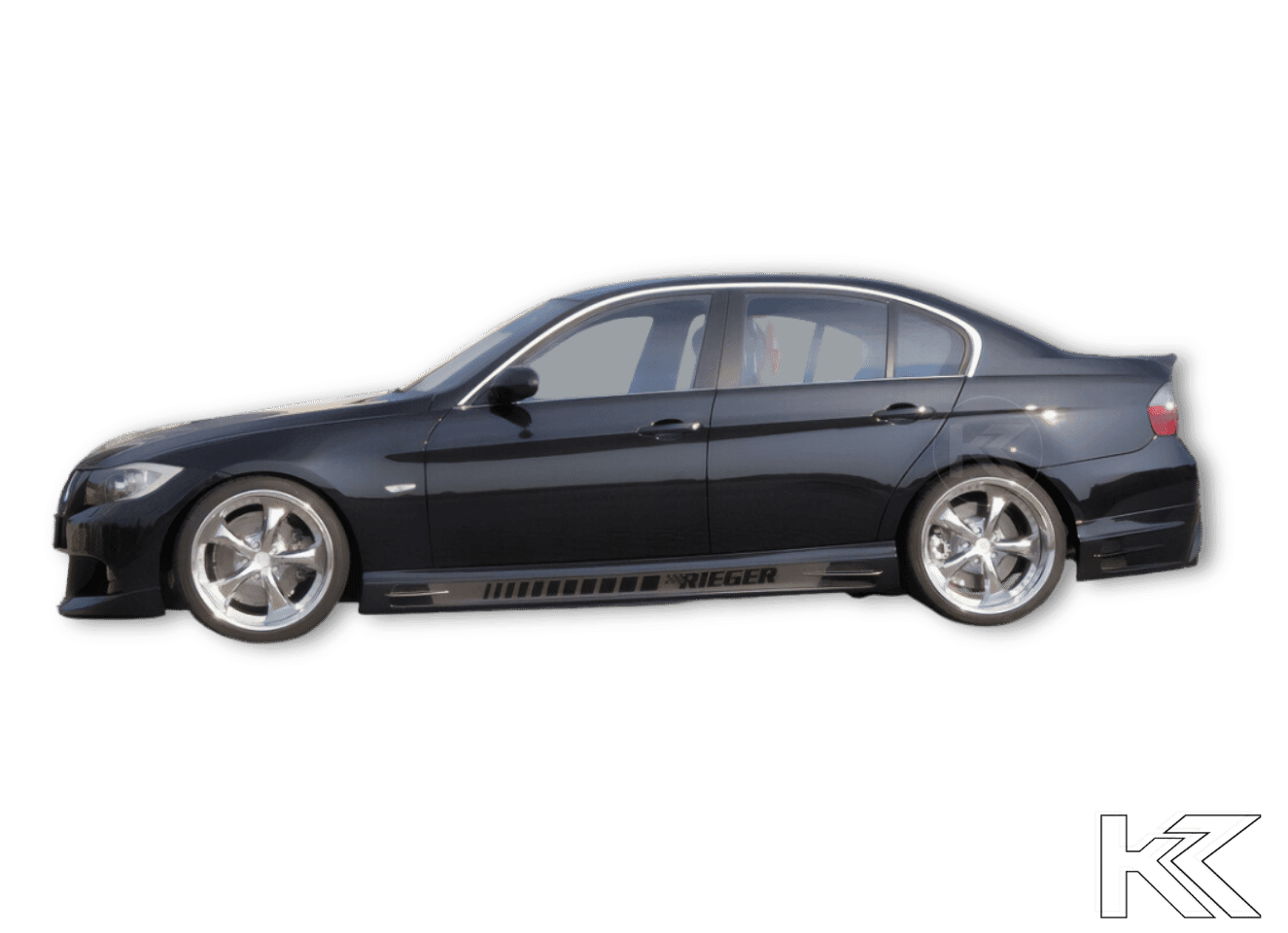 Rieger E90/91 Side Skirts - Vented Type 1 - K2 Industries