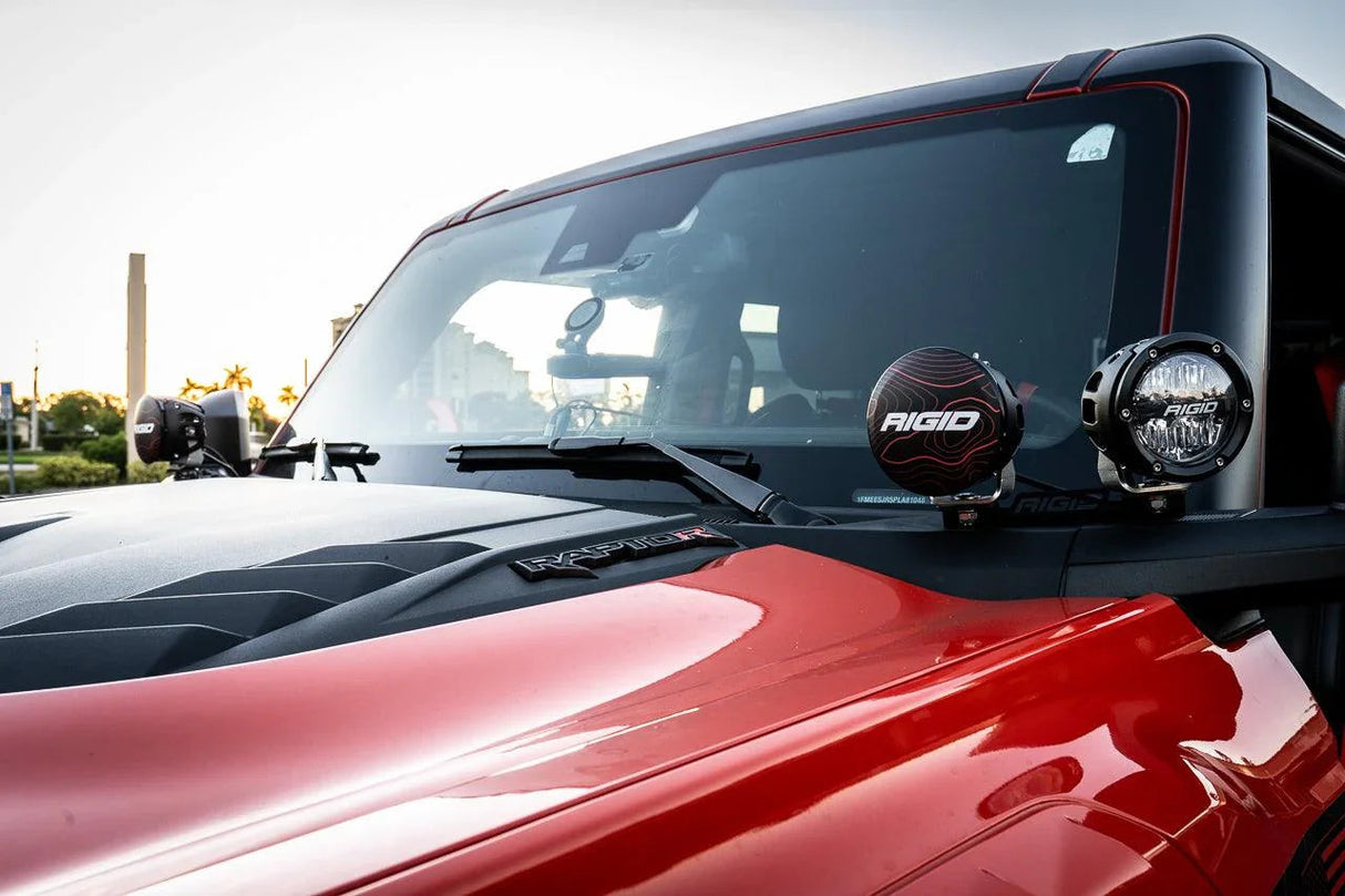 Rigid 360 Series 4" Light Cover Topo Overlays - Universal