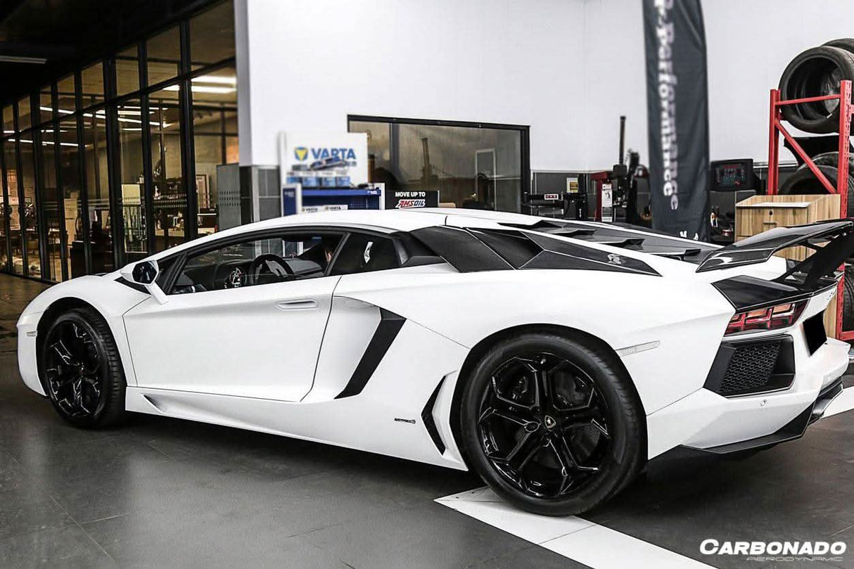 2011-2016 Lamborghini Aventador LP700 LP740 Coupe OEM Style Carbon Fiber Rear Intake Panel