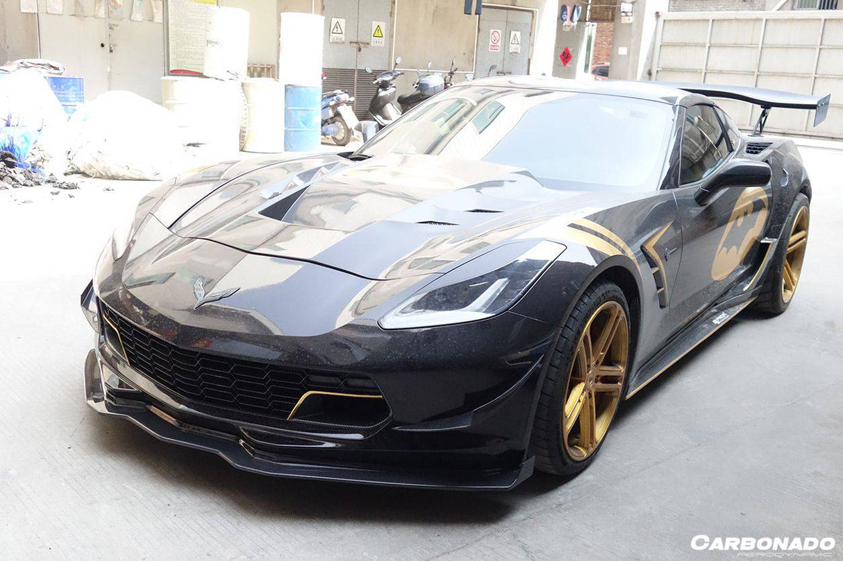 2013-2019 Corvette C7 Z51 Grandsport Z06 RK Style Front Lip
