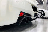 2010-2015 Ferrari Carbon Fiber  Brake Lights Covers Carbonado (OE) Fits: 458 Italia and Spider