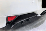 2010-2015 Ferrari Carbon Fiber  Brake Lights Covers Carbonado (OE) Fits: 458 Italia and Spider