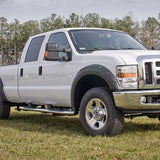 Spec-D Towing Mirrors Ford F250 F350 F450 F550 Super Duty (99-15) Power/Heated w/ Amber or Smoke Turn Signal Lights