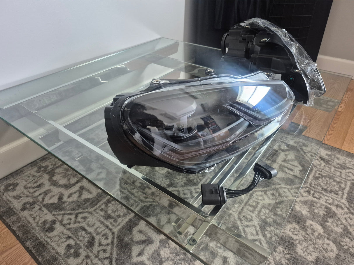 Volkswagen Golf MK6 Red, Silver, and Black Projector with Dynamic Signal LED Headlights (2009 - 2013) *GARAGE SALE*