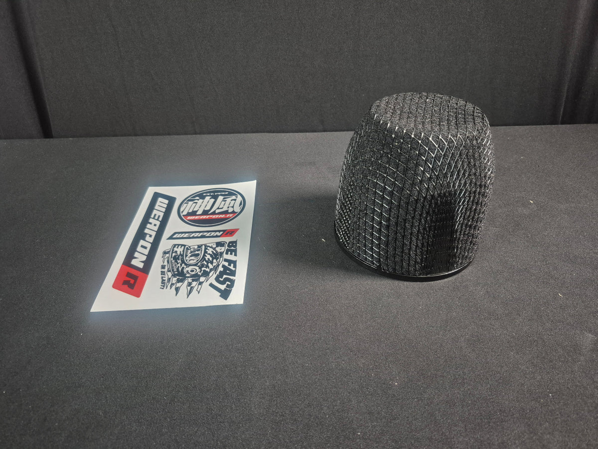 Weapon R Dragon Filter Mesh Foam Replacement Black *GARAGE SALE*