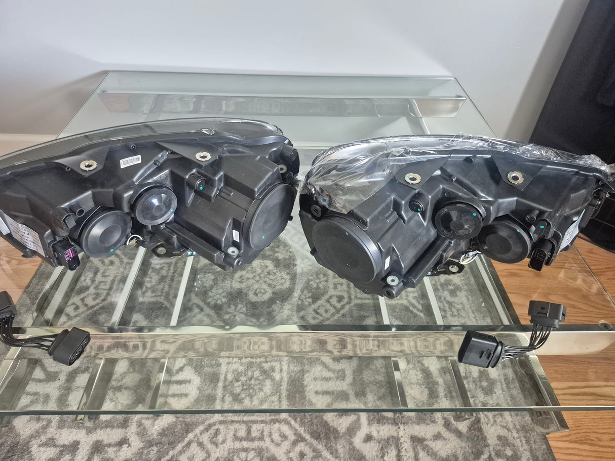 Volkswagen Golf MK6 Red, Silver, and Black Projector with Dynamic Signal LED Headlights (2009 - 2013) *GARAGE SALE*