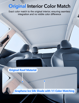 Glass Roof Sunshade for Tesla Model Y | TESERY