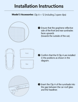 Glass Roof Sunshade for Tesla Model Y | TESERY