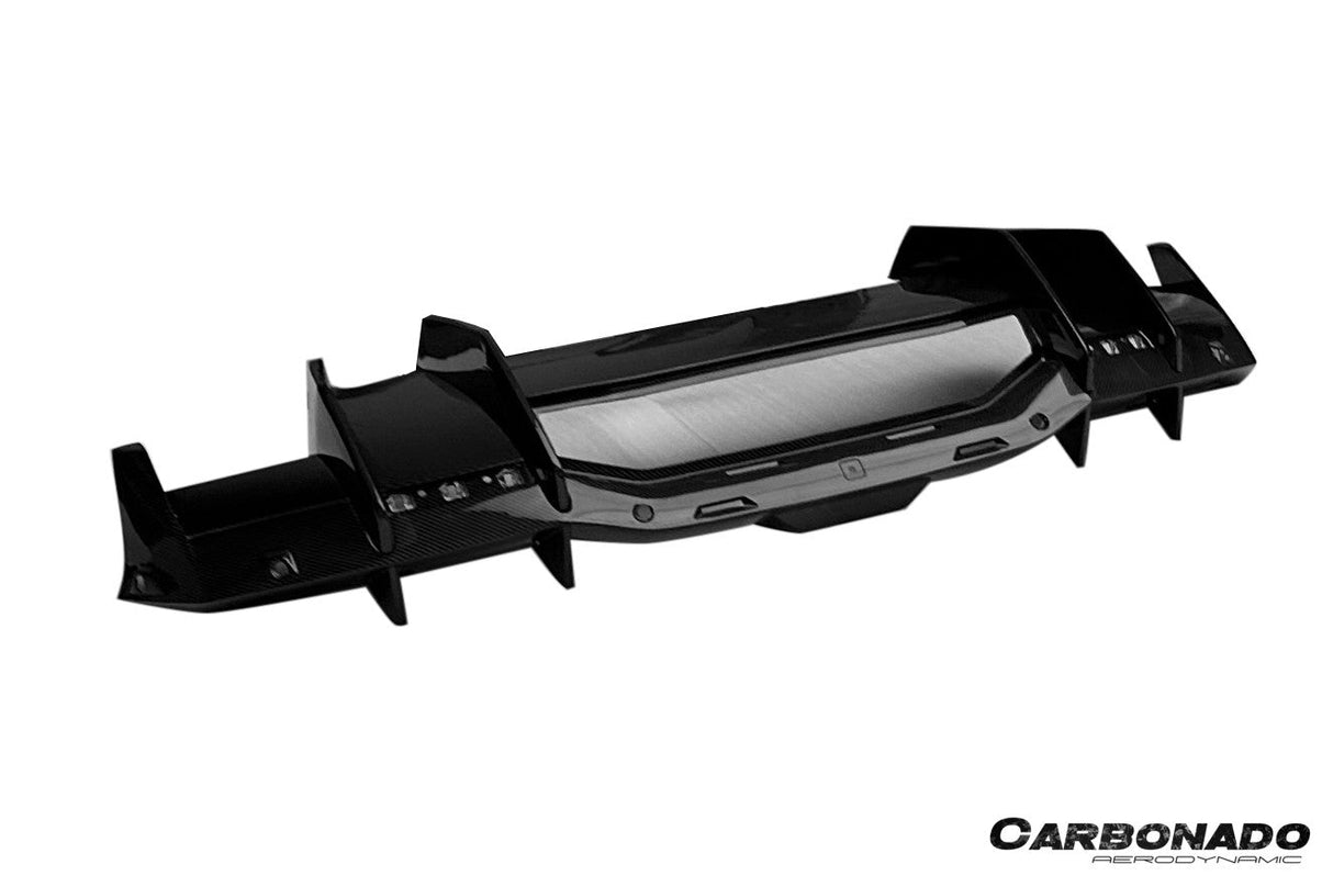 2023-UP Lamborghini Revuelto OE Style Autoclave Carbon Fiber Rear Diffuser