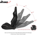 Universal Reclinable Left Driver Side Racing Seat Dual Slider