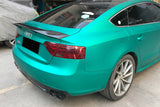 2009-2015 Audi A5 Sline S5 Sedan RT Style Carbon Fiber Trunk Spoiler