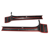 ry Carbon Fiber Door Sill Cover Trim for Chevrolet Corvette C8 Stingray Z51 Z06 Convertible Coupe