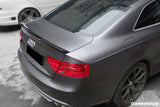 2009-2015 Audi A5 Coupe RW Style Carbon Fiber Trunk Spoiler