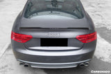 2009-2015 Audi A5 Coupe RW Style Carbon Fiber Trunk Spoiler