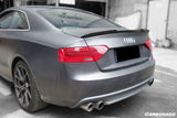 2009-2015 Audi A5 Coupe RW Style Carbon Fiber Trunk Spoiler