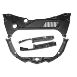 Dry Carbon Fiber Front Trunk Cover Trim Replacement for Chevrolet Corvette C8 Z51 Z06