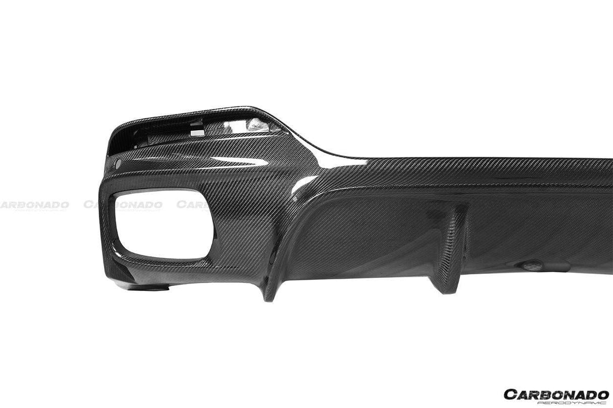 2014-2019 BMW X6 F16 M-TECH 3D Style Carbon Fiber Rear Lip
