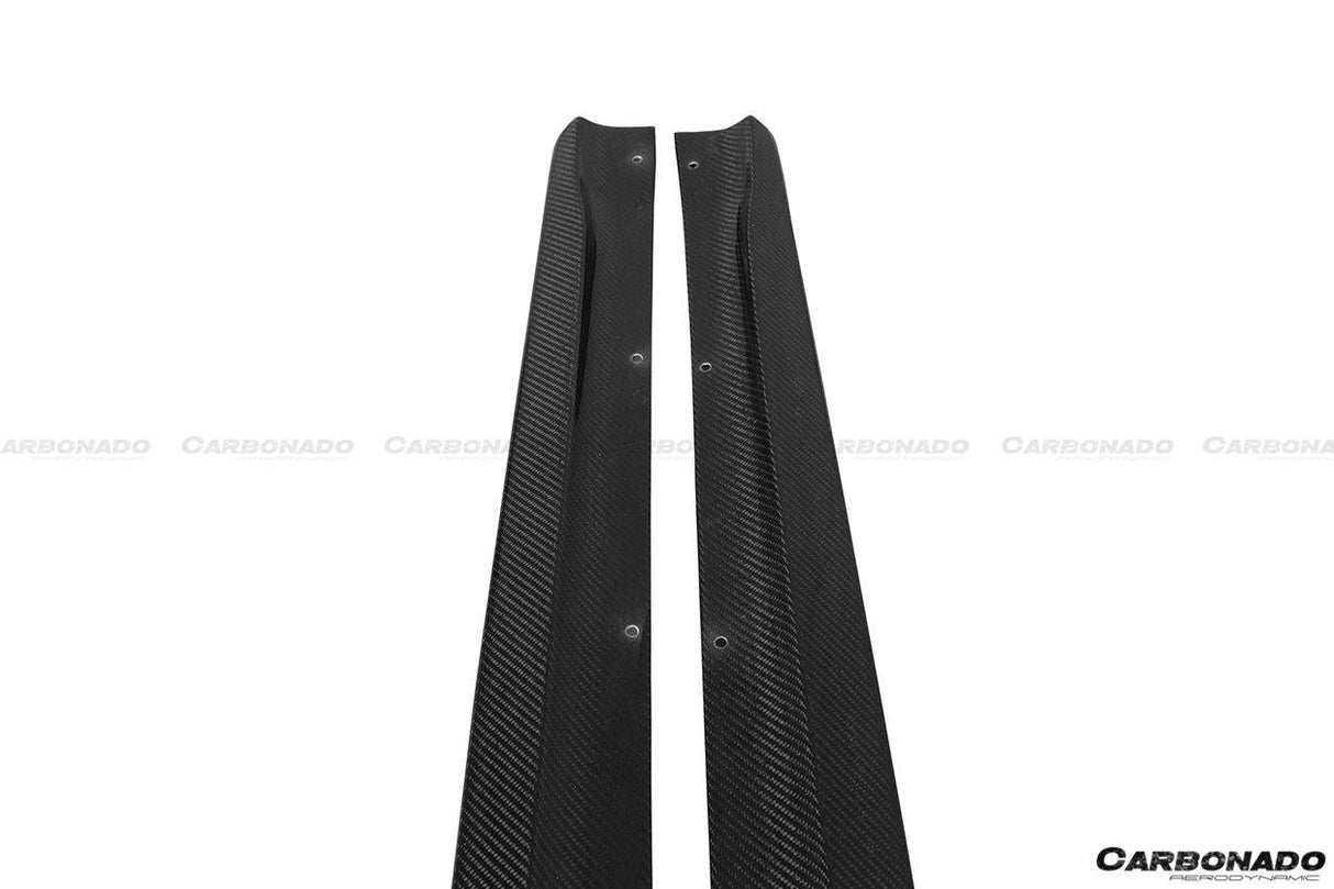 2014-2019 BMW X6 F16 M-TECH 3D Style Carbon Fiber Side Skirts