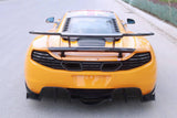 2011-2017 McLaren BKSS Style Carbon Fiber Trunk Spoiler Wing | Fits 625C, 650S, 12C MP4