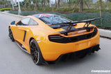 2011-2017 McLaren BKSS Style Carbon Fiber Trunk Spoiler Wing | Fits 625C, 650S, 12C MP4