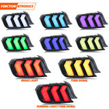NTXGlow S650 Style RGB Tail Lights (2015-2023 Ford Mustang)