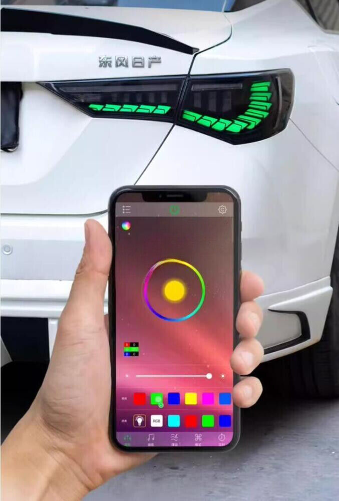 NTXGlow Jewel Style Tail Lights (2020-2023 Nissan Sentra)