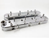LS Cast Aluminum Tall Valve Covers for LS1 LS2 LS3 LS6 5.3 6.0 Polished