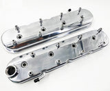 LS Cast Aluminum Tall Valve Covers for LS1 LS2 LS3 LS6 5.3 6.0 Polished