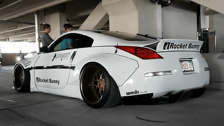 Nissan Fairlady 350z MaxStyle Rear Diffuser (2002 - 2008) - K2 Industries