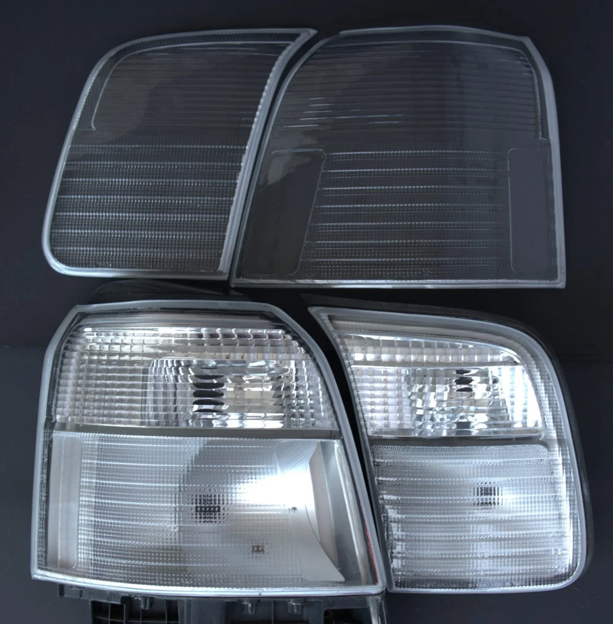 2001–2002 Subaru Forester Clear Tail Light Lenses | SF Forester Tail Light Lens Upgrade