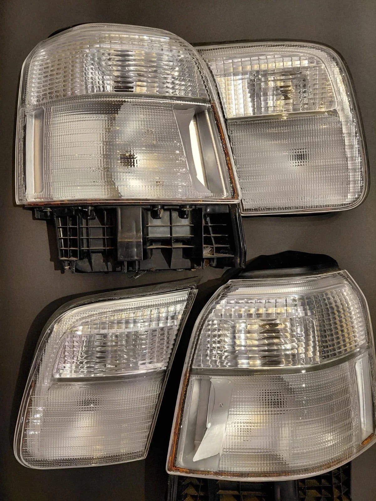 2001–2002 Subaru Forester Clear Tail Light Lenses | SF Forester Tail Light Lens Upgrade