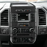 Real Carbon Fiber Radio Control Trim overlay For Ford F150 2015-2020