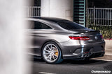 2014-2021 Mercedes Benz S63 S Class C217 Coupe RT Style Carbon Fiber Trunk Spoiler